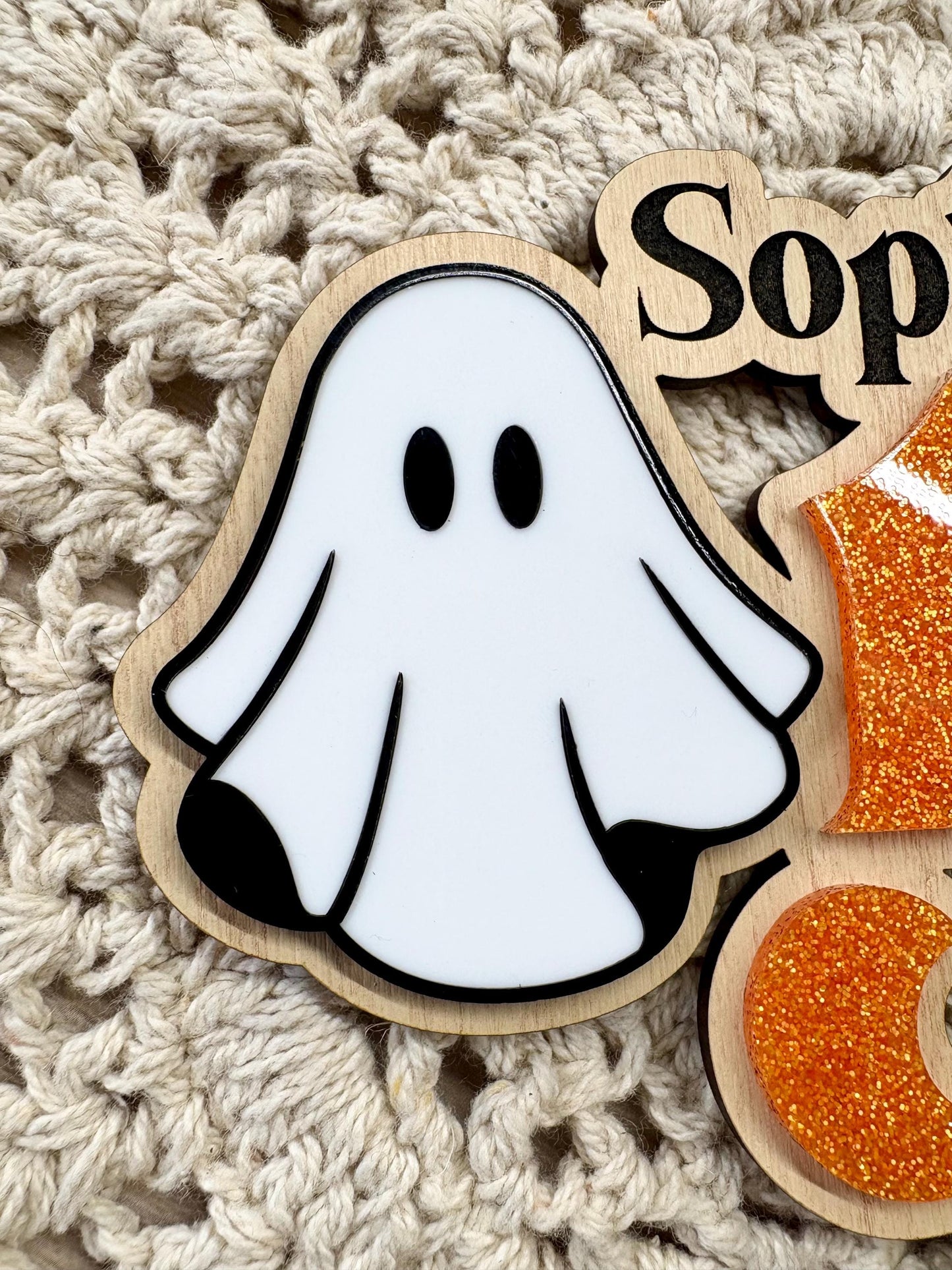 Spooky One, Halloween Cake Topper: Personalized First Birthday Decor