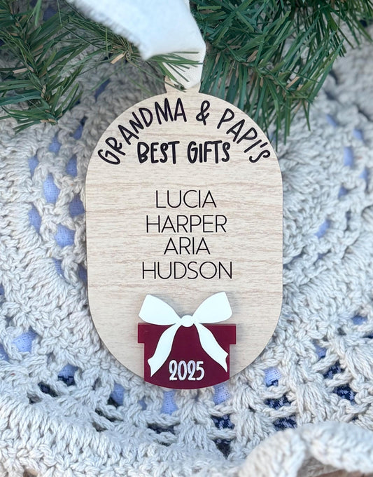 Grandparent Ornament: Family Keepsake