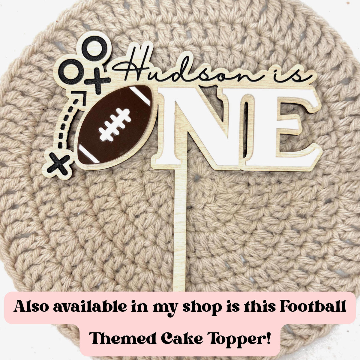 Football Themed Face Cupcake Toppers for Birthdays, Grooms, and Special Occasions