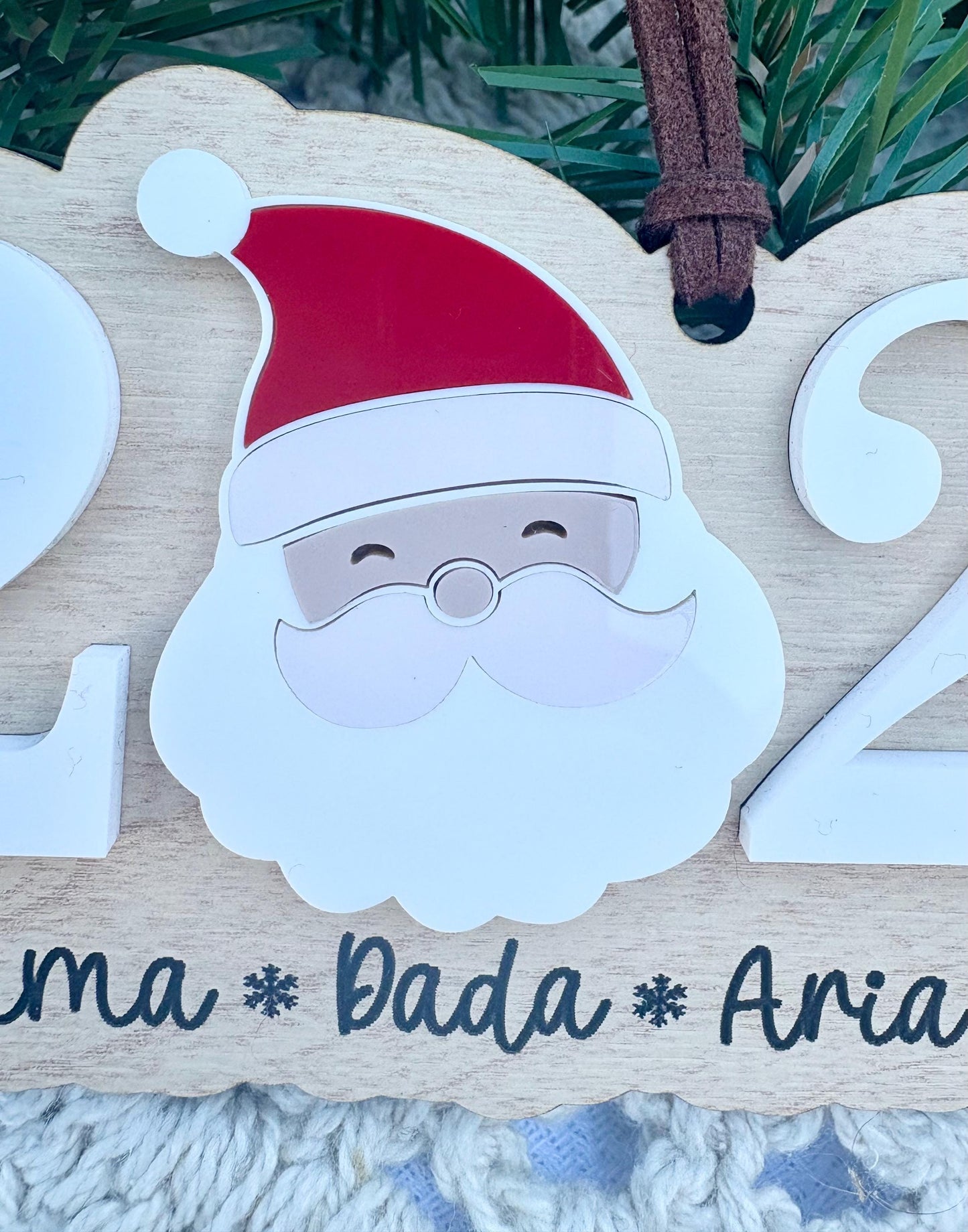 Family Christmas Ornament: Holiday Keepsake