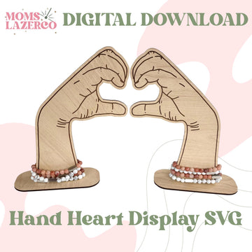 Hand Heart Bracelet Display- Vendor Craft Show Displays