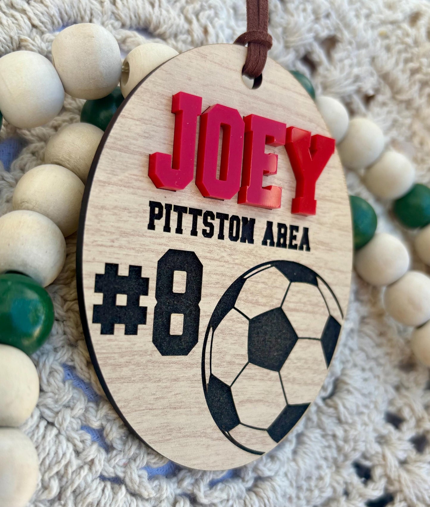 Soccer Christmas Ornament: Children’s Keepsake