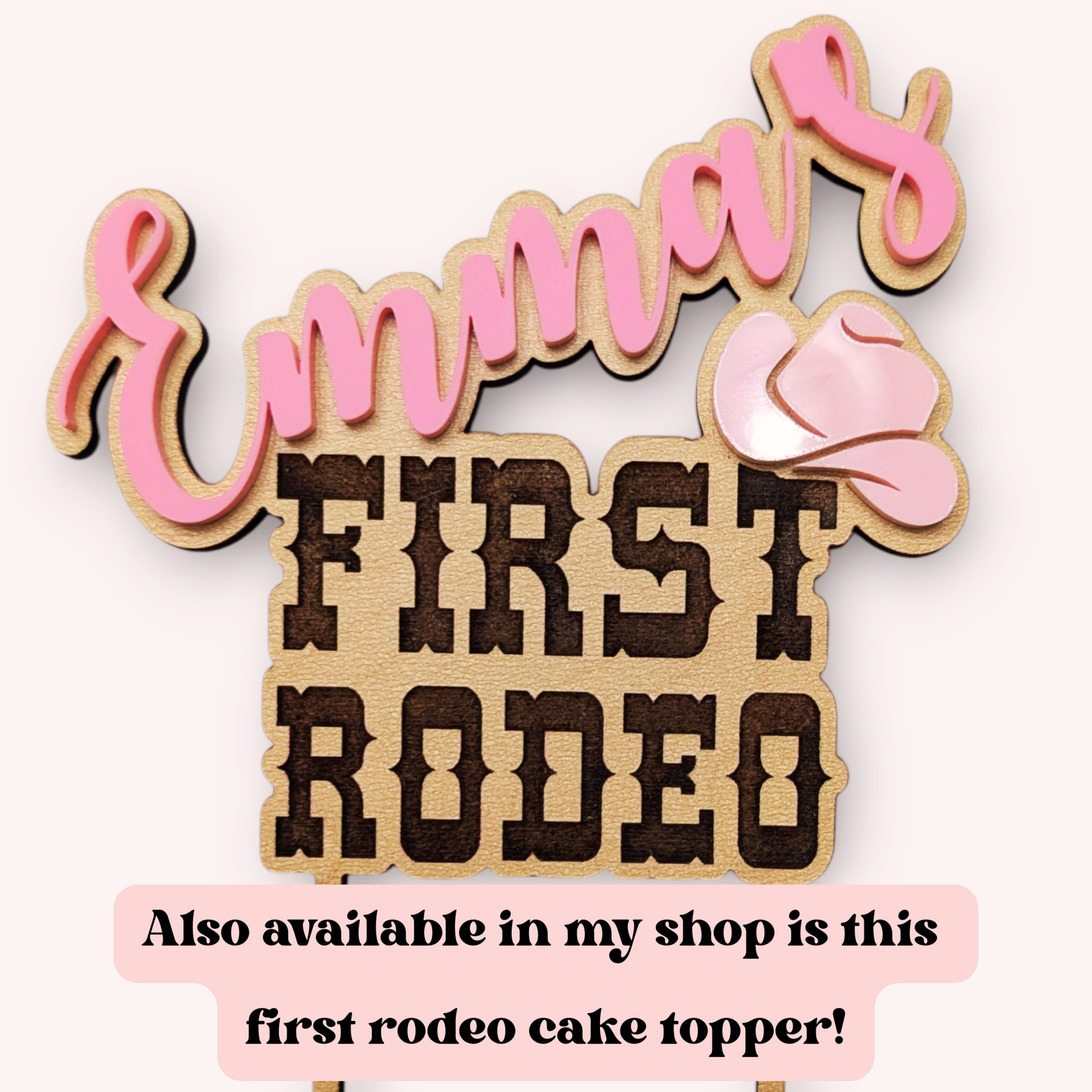 Cowboy Themed Face Cupcake Toppers for Birthdays, Bridal Showers, Baby Showers and More