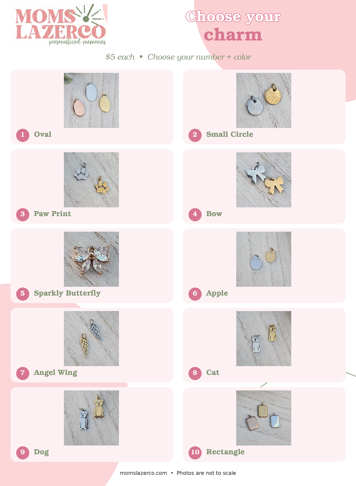Charms | Individual & Necklace Add-Ons