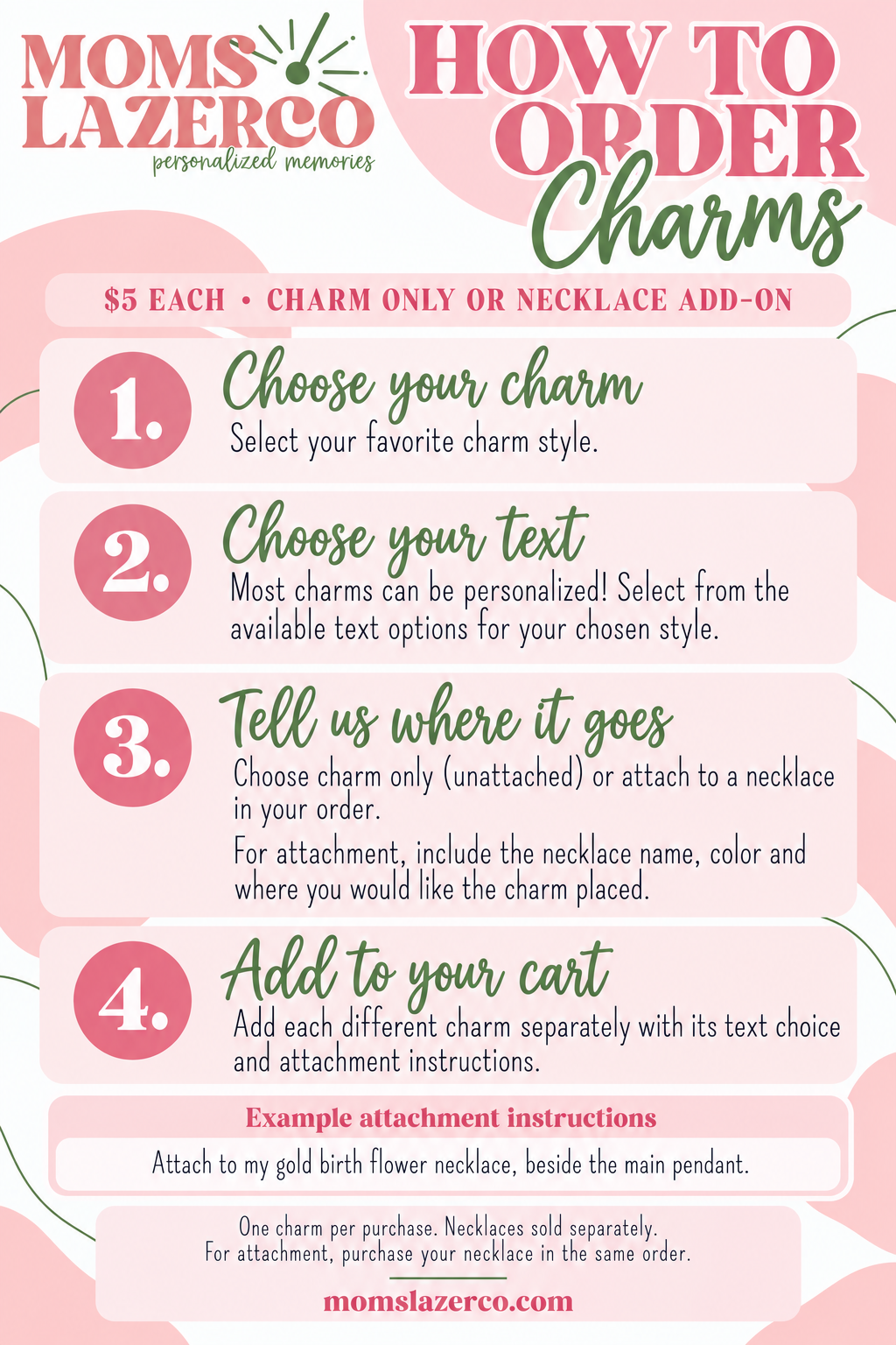 Charms | Individual & Necklace Add-Ons