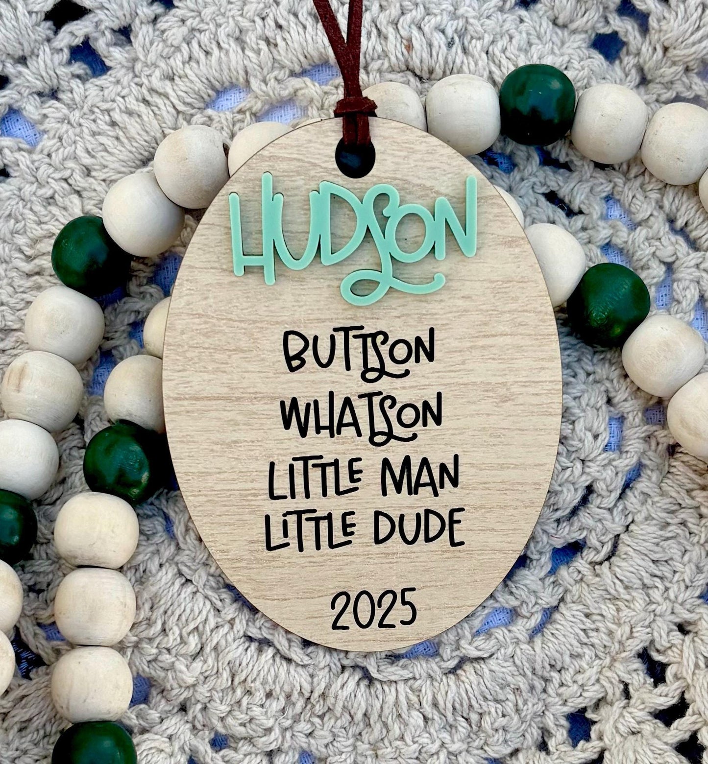 Nickname Christmas Ornament: Children’s Keepsake