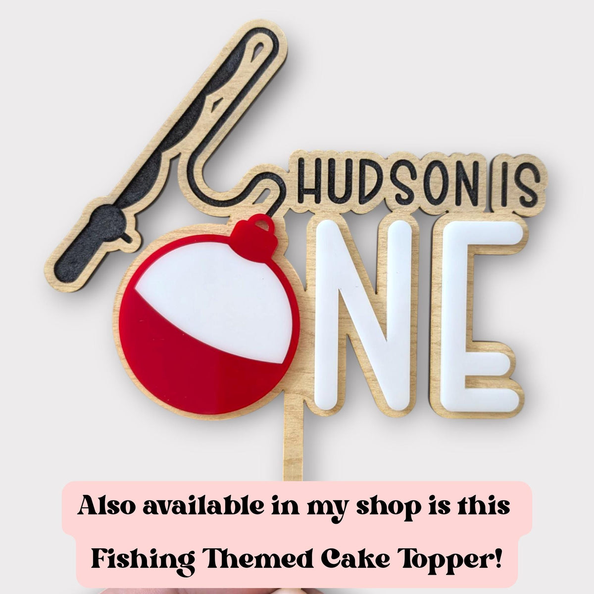 Fishing Themed Face Cupcake Toppers for Birthdays, Grooms, and Special Occasions