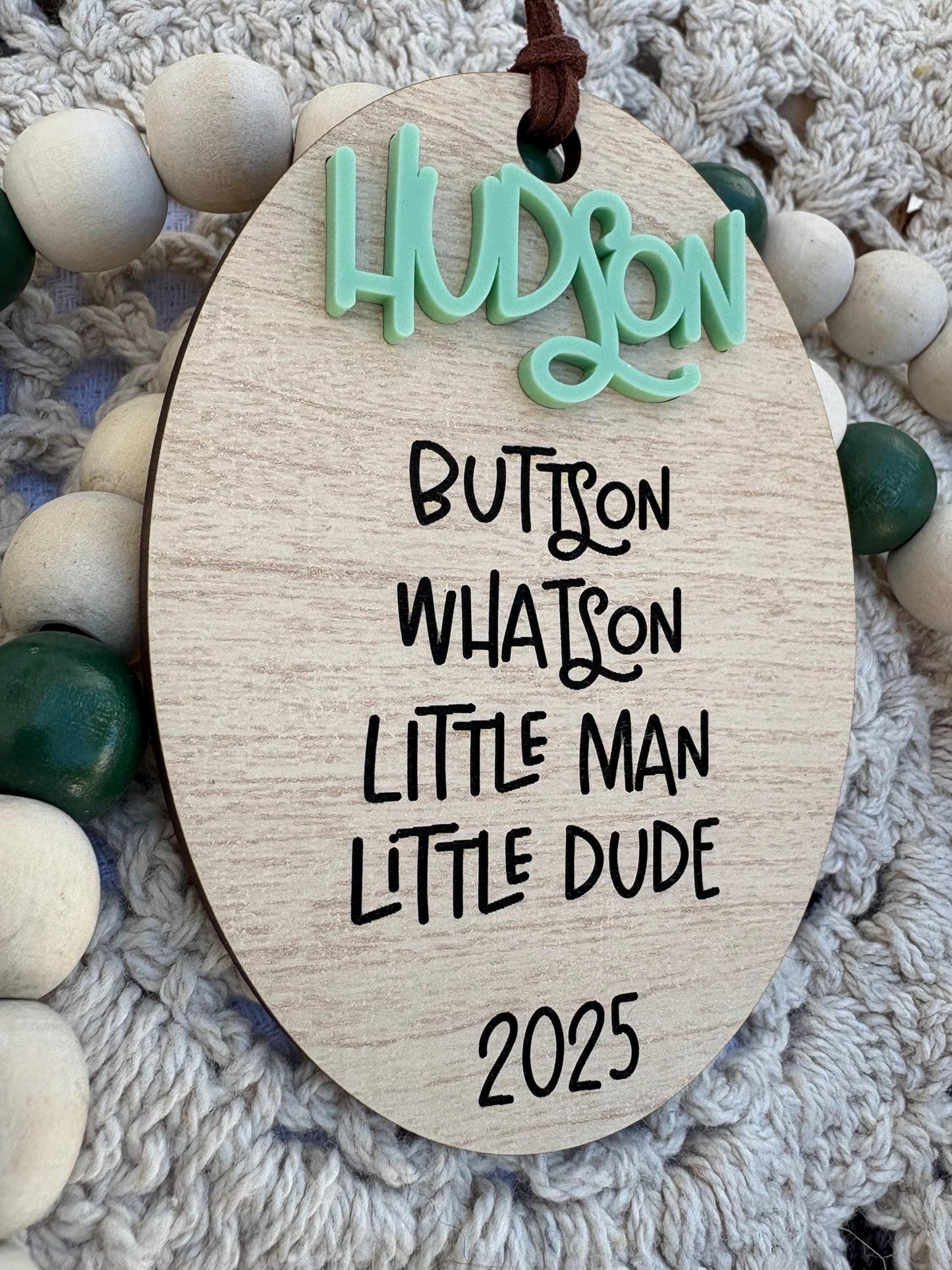 Nickname Christmas Ornament: Children’s Keepsake