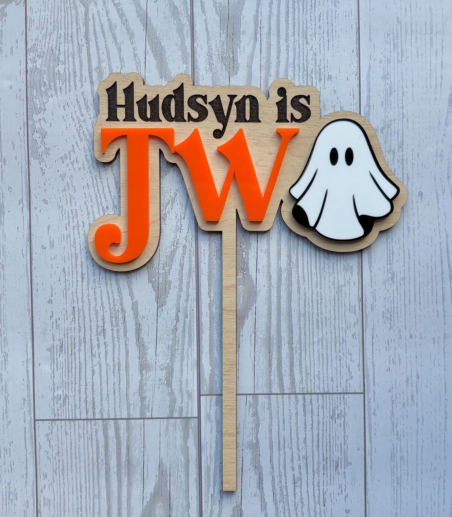 Spooky One, Halloween Cake Topper: Personalized First Birthday Decor