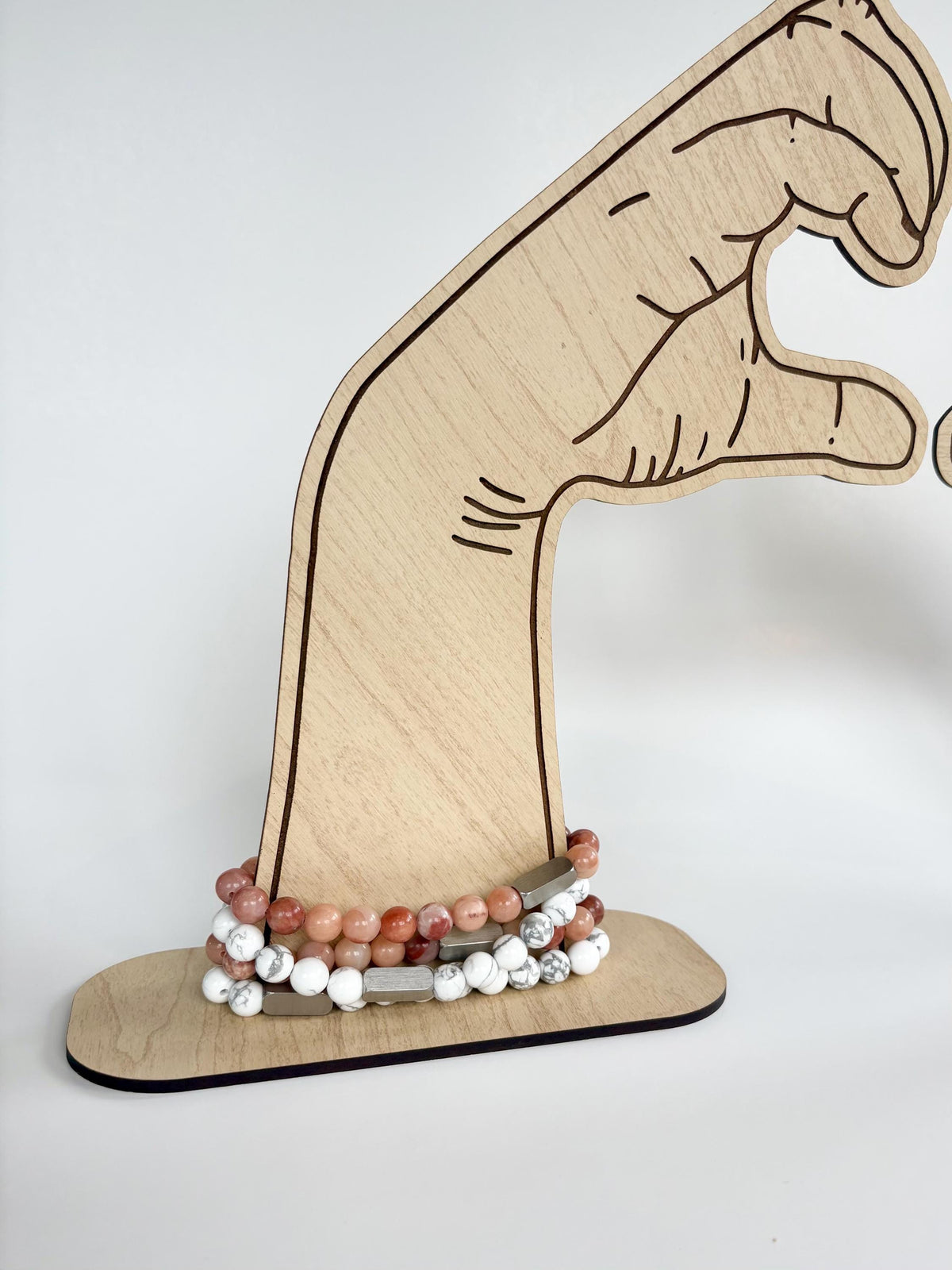 Hand Heart Bracelet Display- Vendor Craft Show Displays