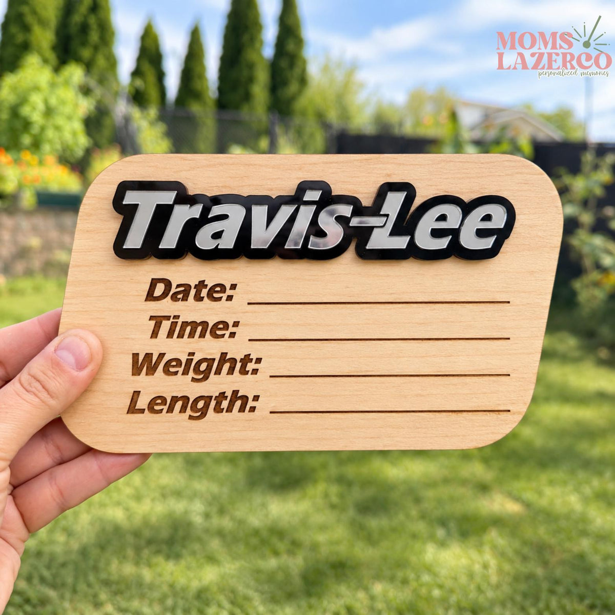 Personalized Little Mechanic Baby Name Sign, Tool Themed Hospital Stat Sign Keepsake